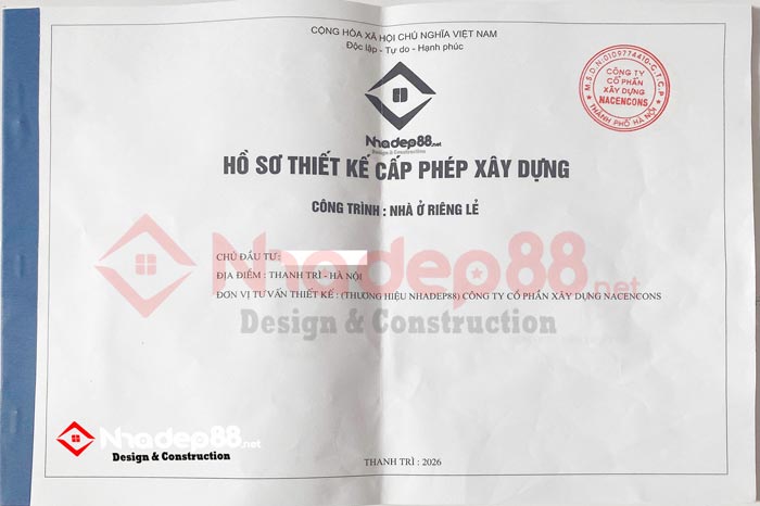 ảnh bìa hồ sơ cấp phép xây dựng