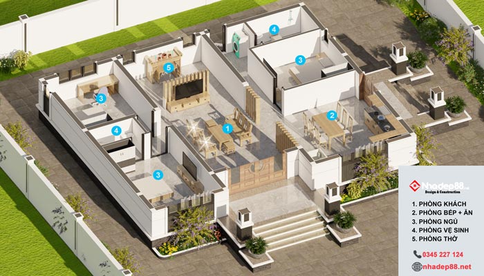 mái nhật 1 tầng 01 nhadep88