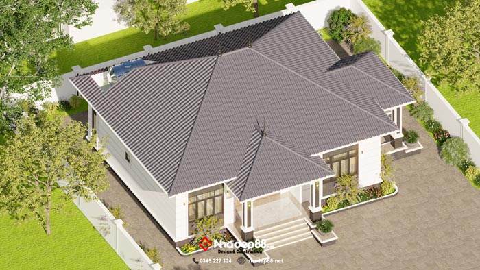 mái nhật 1 tầng 01 nhadep88