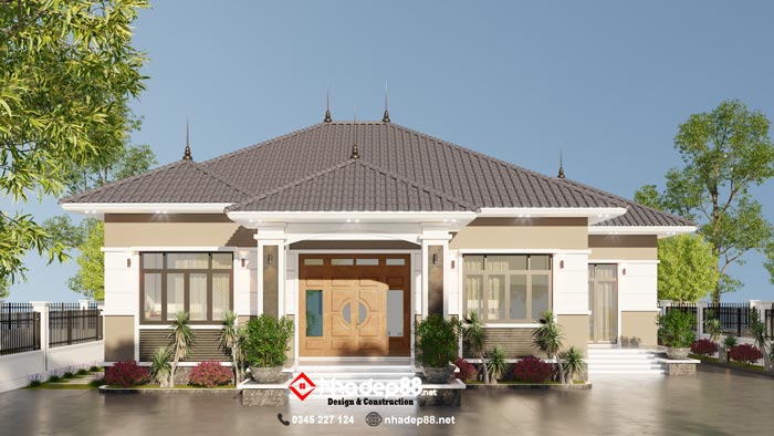 mái nhật 1 tầng 02 nhadep88