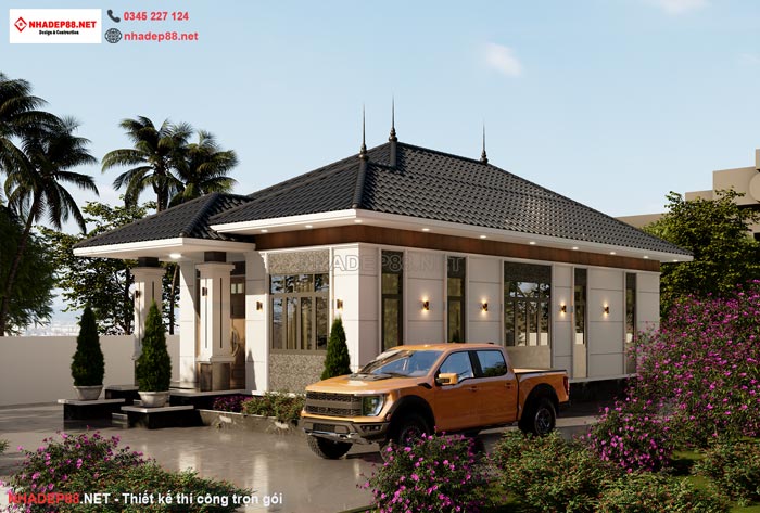 mái nhật 1 tầng nhadep88net