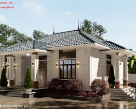 mẫu mái nhật 1 tầng