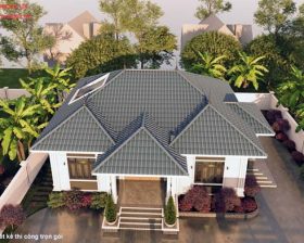 mẫu mái nhật 1 tầng