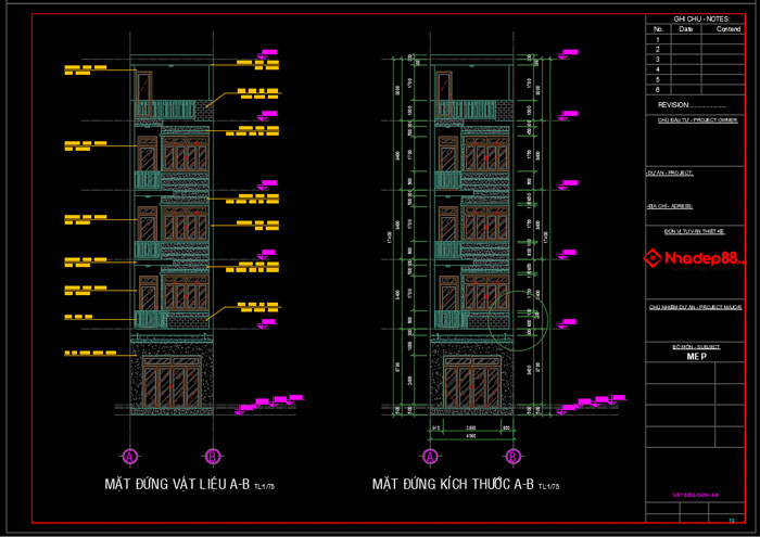 nhà phố 1 trệt 4 lầu 4x14.5m