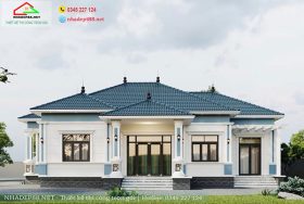 Trầm trồ mẫu mái nhật 1 tầng tại Tân Yên, Bắc Giang-BT1036