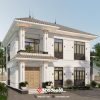 thiết kế mái nhật 2 tầng nhadep88-03